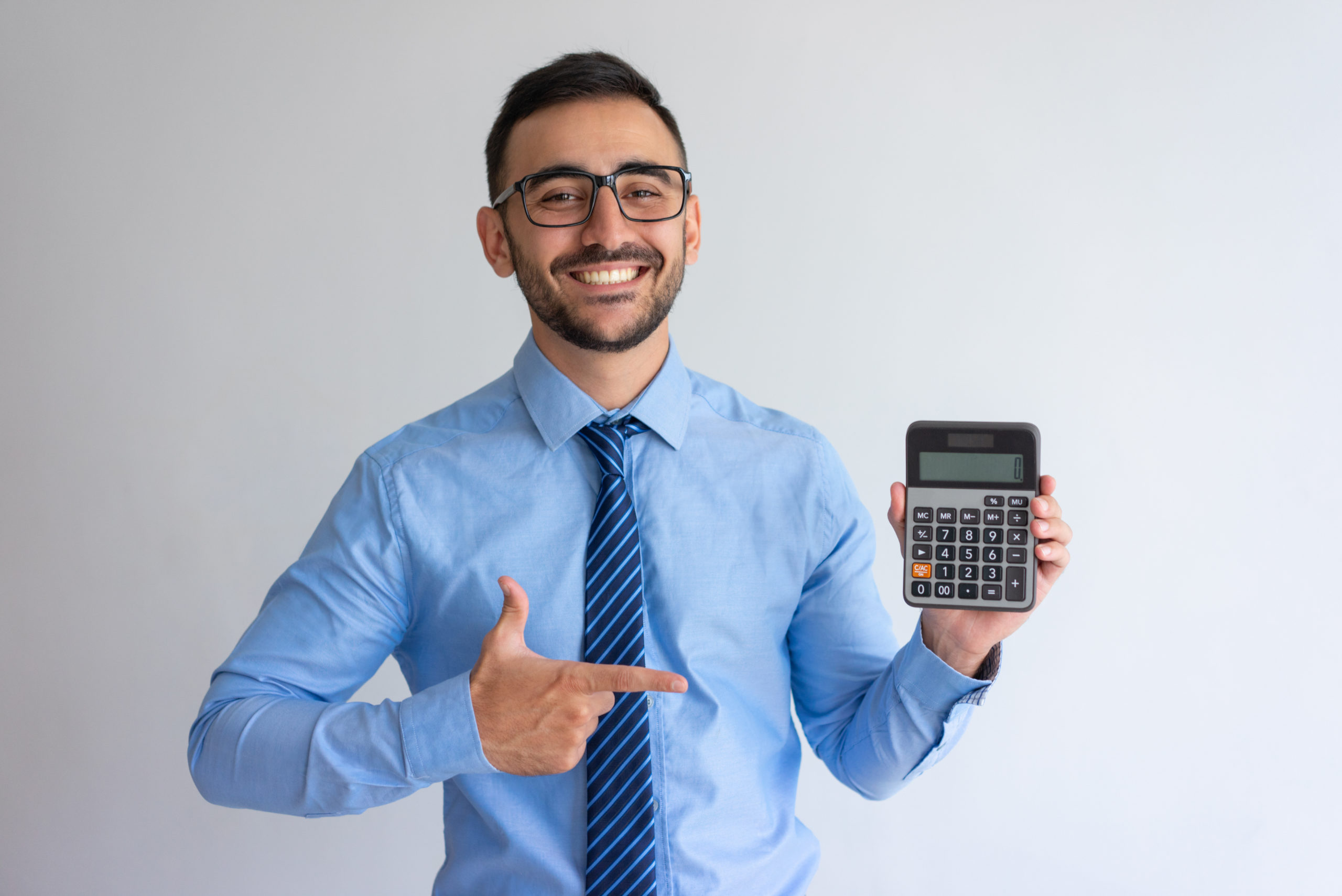 Cheerful Banker Advertising Loan Program - Contabilidade em Santa Catarina | Amaral Contabilidade